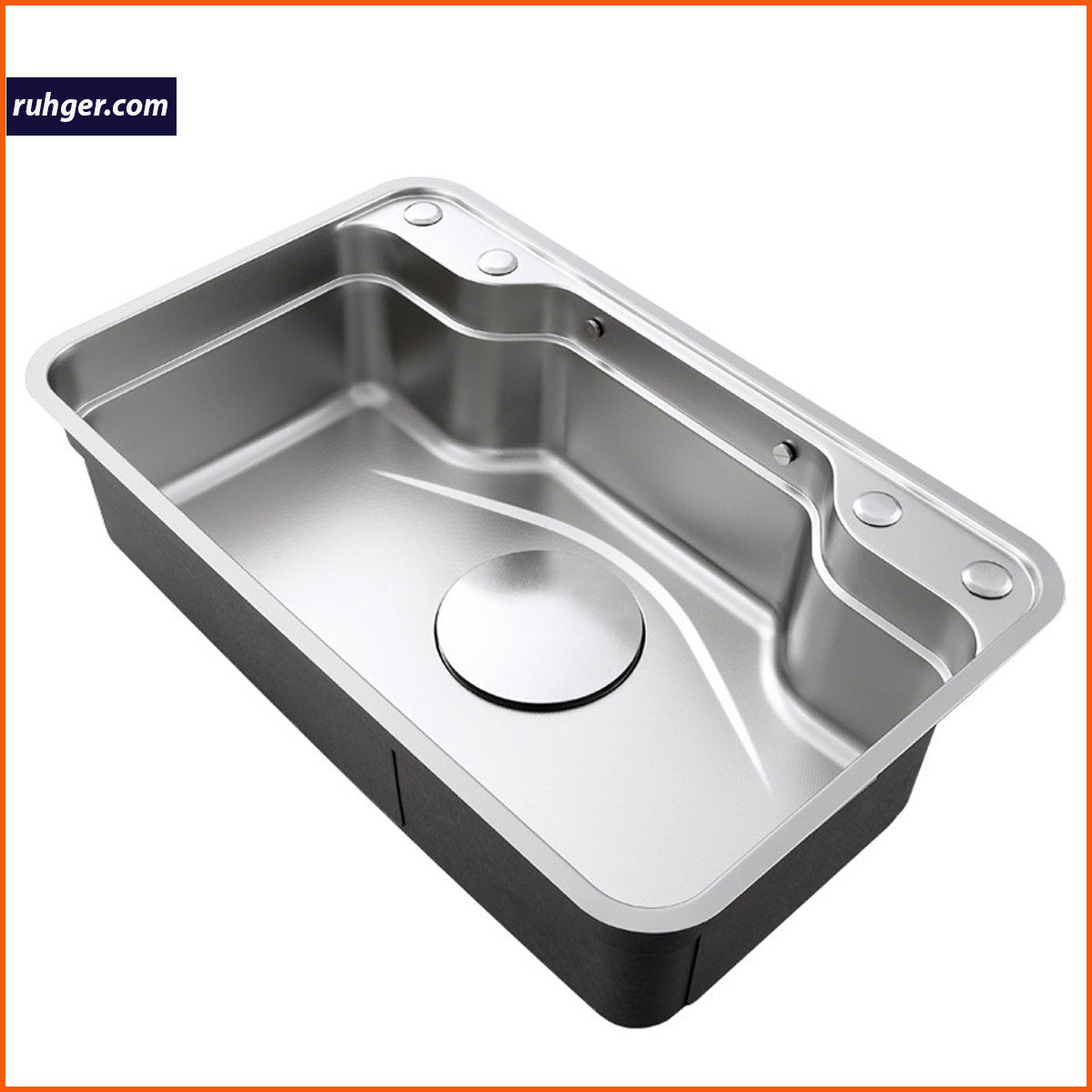 Chậu rửa bát NK8248-1 làm từ inox POSCO 304 cao cấp, đảm bảo chất lượng vượt trội