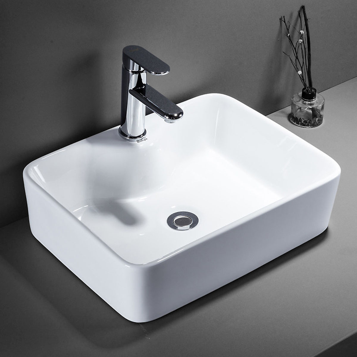Chậu rửa mặt lavabo cao cấp – Men nano chống bám bẩn, thiết kế sang trọng
