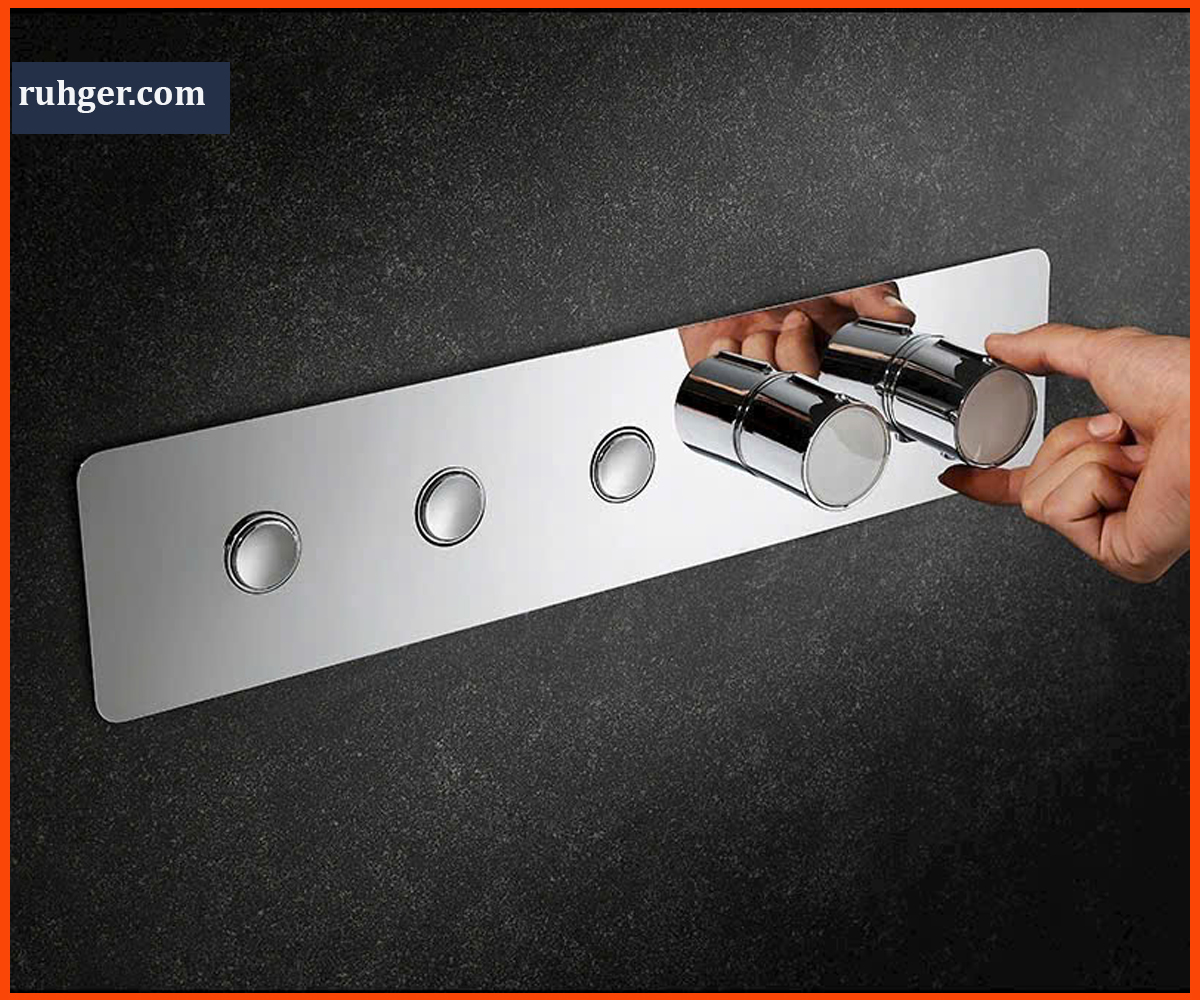 Nút điều chỉnh nhiệt độ thông minh trên sen tắm âm tường K06006