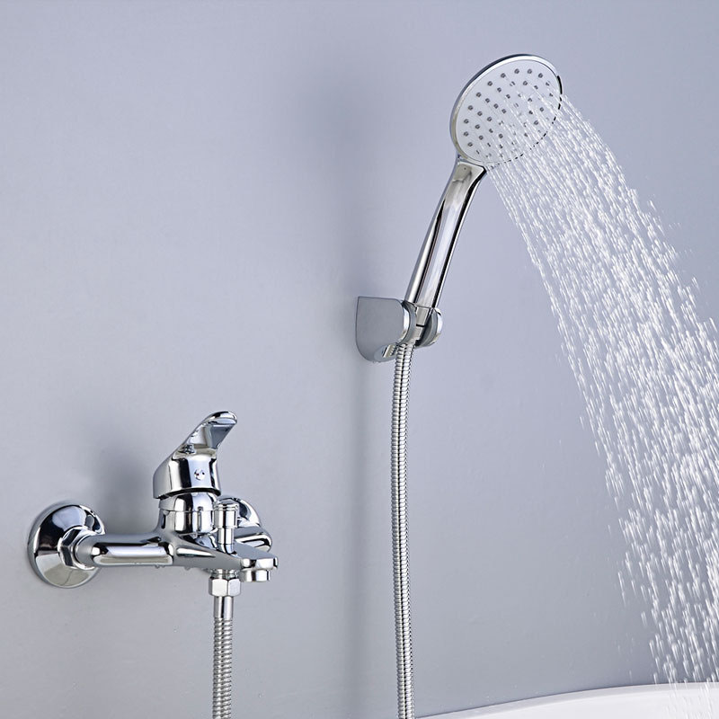 Hệ thống sen tắm nóng lạnh chất liệu đồng thau mạ Crom 3 lớp tăng áp lực nước