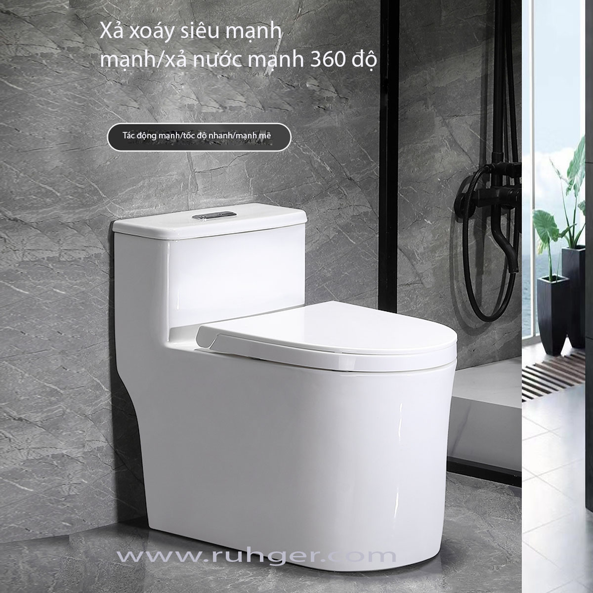 Lắp đặt bồn cầu một khối LK138 nhanh chóng, phù hợp với mọi không gian phòng tắm