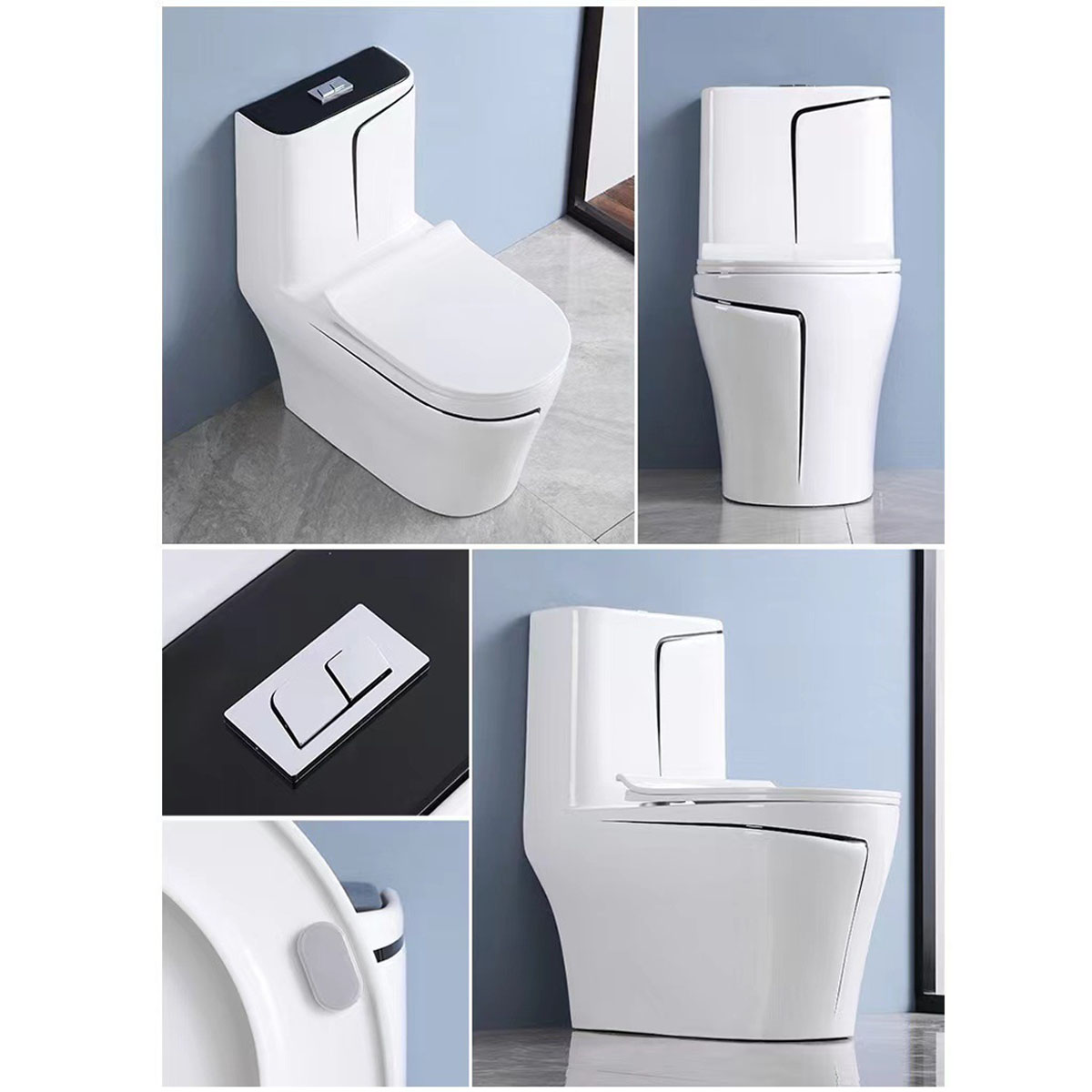 Quy trình lắp đặt bệ xí liền khối R6090W đơn giản, dễ dàng thực hiện