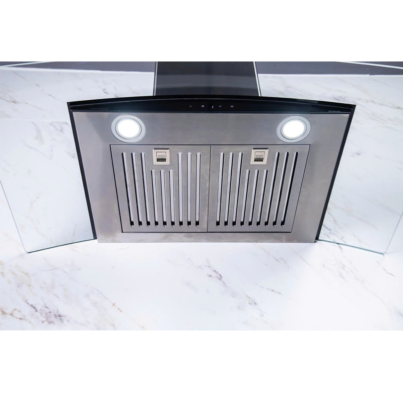 Lưới lọc nan inox bền bỉ, dễ vệ sinh của máy hút mùi GX H70C55