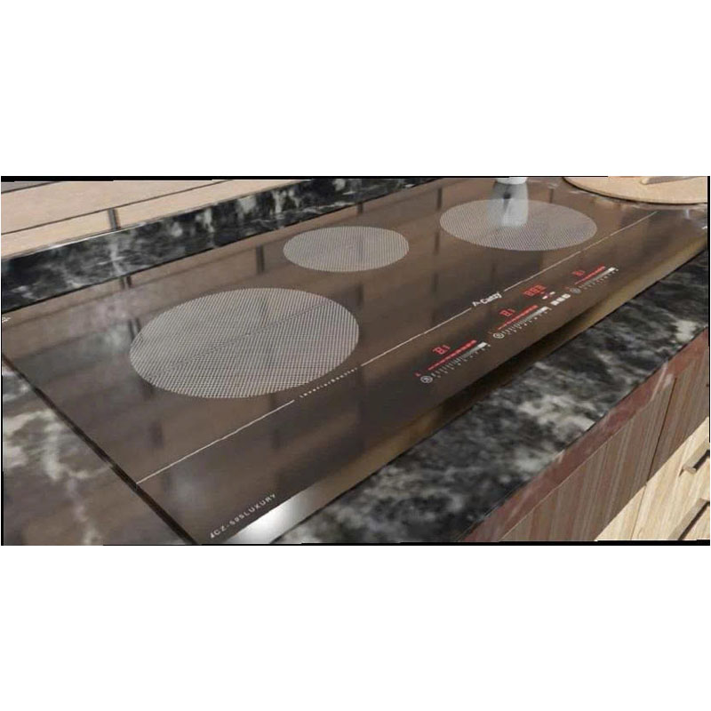 Mặt kính Schott Ceran cao cấp trên bếp từ Canzy CZ 595LUXURY