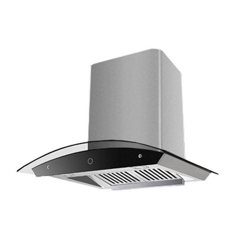 Máy hút mùi Bauer BC 70SC kiểu kính cong treo tường