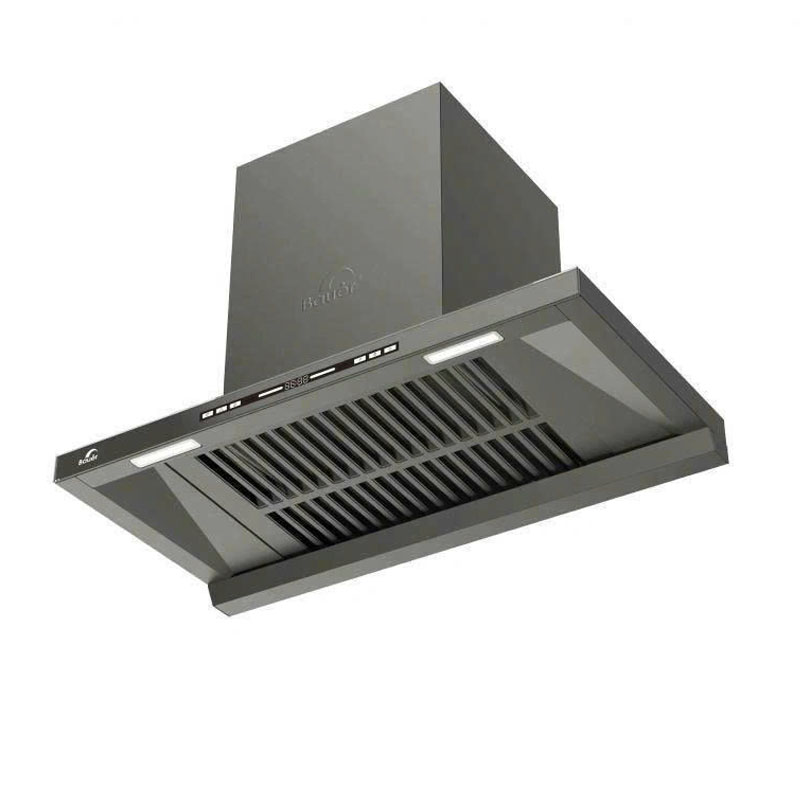 Điều khiển cảm ứng vẫy tay 6 tốc độ thông minh trên máy hút mùi BC 7035DG MultiFunc.