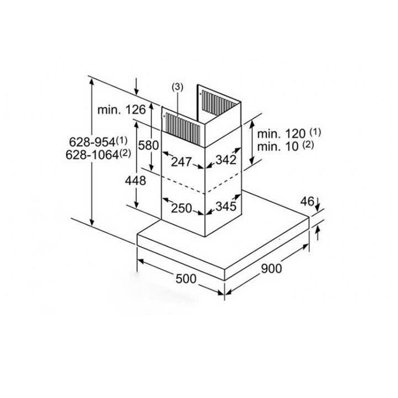 Thông Số Kỹ Thuật Máy hút mùi Bosch DWB77CM50
