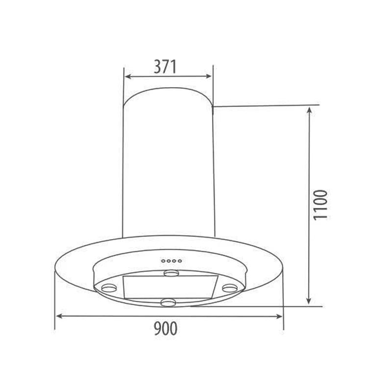 Thông số kỹ thuật Máy hút khử mùi treo độc lập Canzy CZ 350C