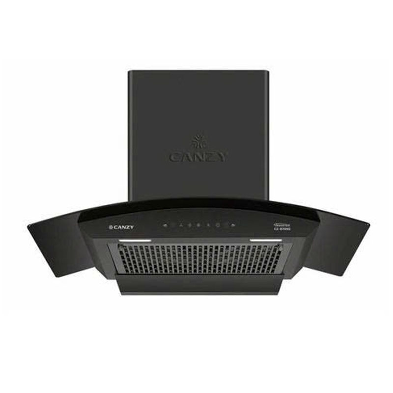 Máy hút mùi Canzy CZ B70SG – Thiết kế kính cong sang trọng, công suất hút mạnh 1300 m³/h