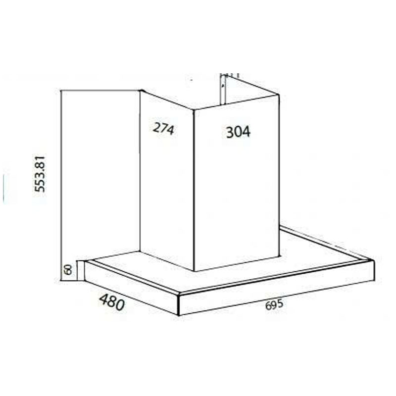 Thông Số Kỹ Thuật Máy Hút Mùi Canzy CZ PRO333SG