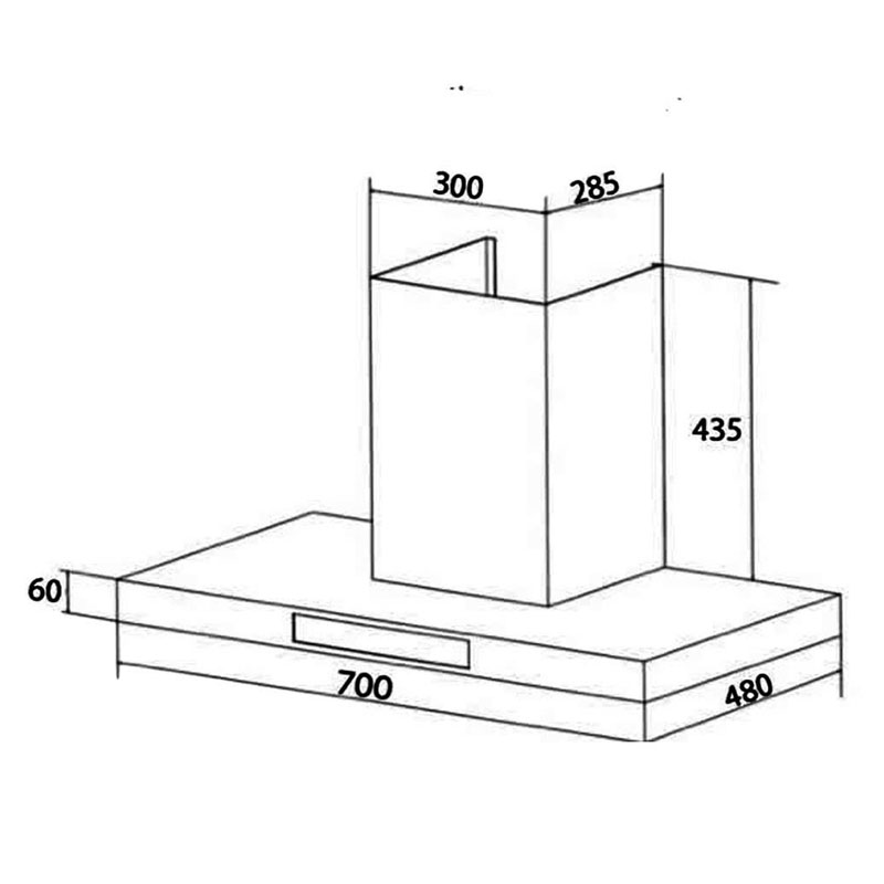 Thông Số Kỹ Thuật Máy hút mùi Canzy CZ T700Pro
