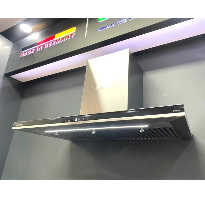 Máy hút mùi Eurosun EH-70AF71 – thiết kế chữ T sang trọng, kính cong hiện đại