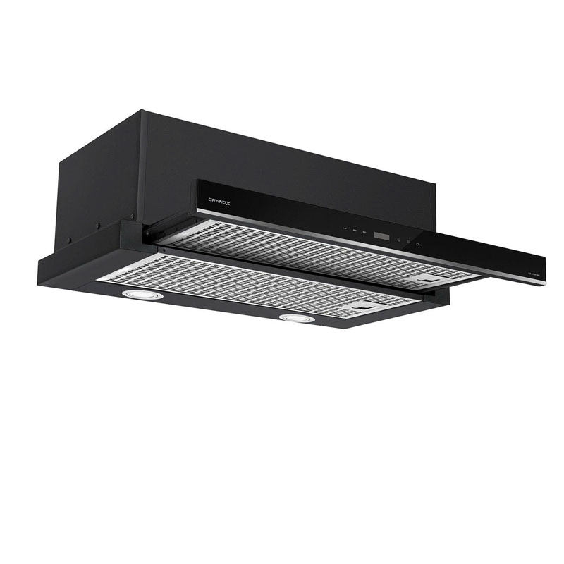 Máy hút mùi âm tủ GrandX GX H60F58B – thiết kế nhỏ gọn, sang trọng, hiệu suất hút mạnh mẽ