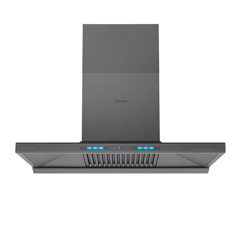 Máy hút mùi GrandX GX H90T81G – thiết kế T-Shaped hiện đại, hiệu suất mạnh mẽ