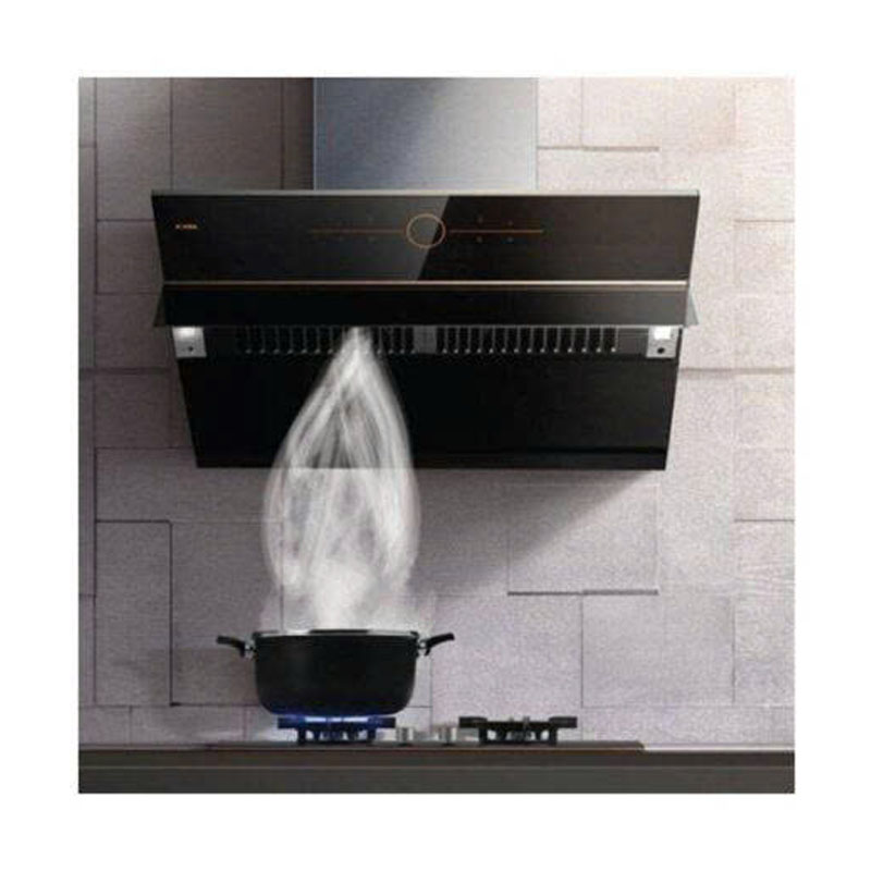 Máy hút mùi Hafele HC-H901WB 533.83.655 – Thiết kế kính đen sang trọng