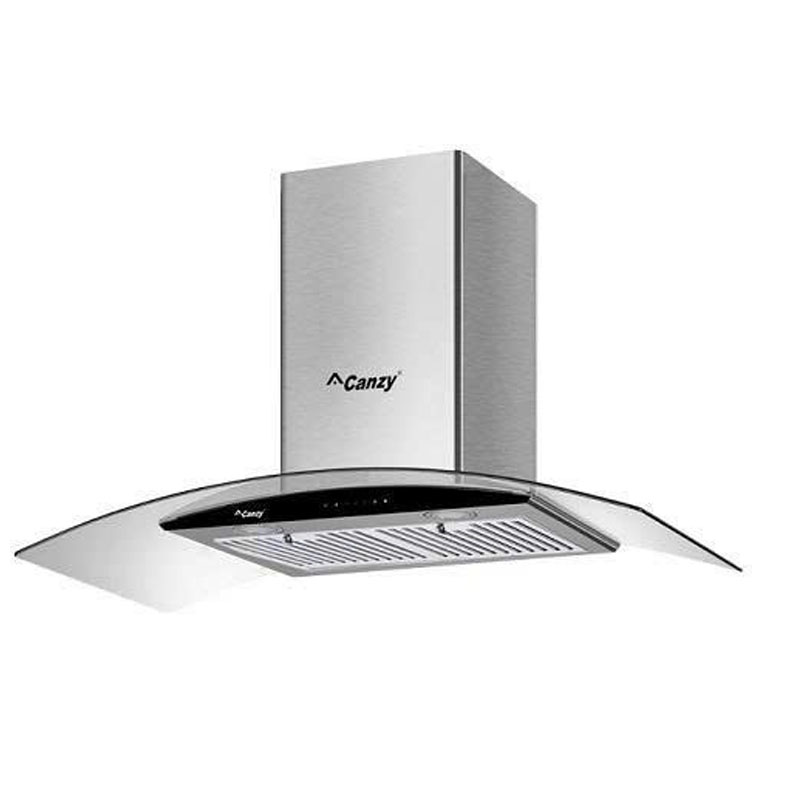 Máy Hút Mùi Kính Cong Canzy CZ M6890 – Thiết kế sang trọng, hút mùi mạnh mẽ, vận hành êm ái