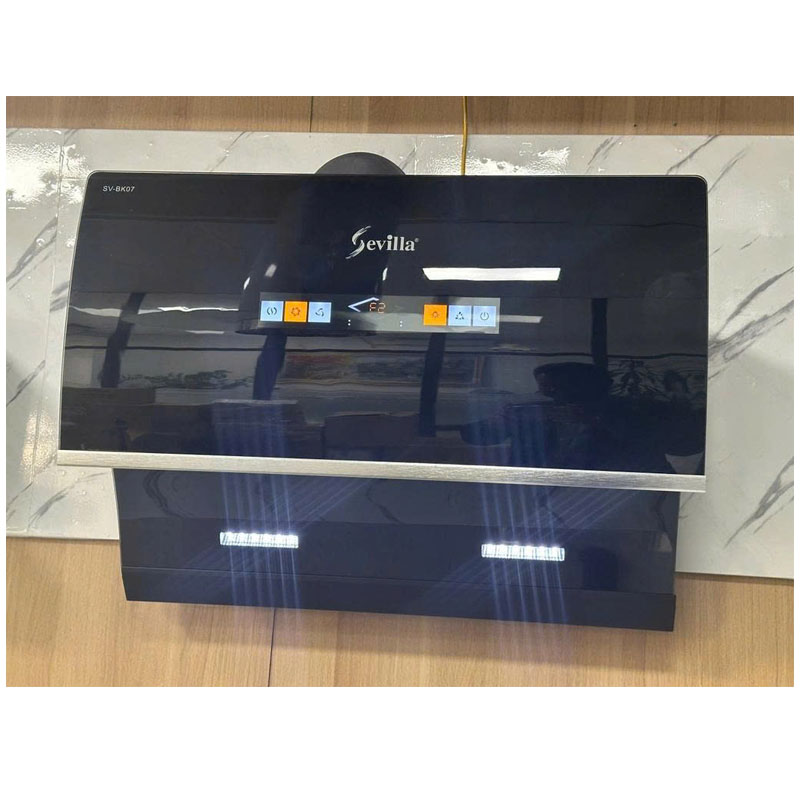 Thiết kế sang trọng của máy hút mùi Sevilla SV BK07