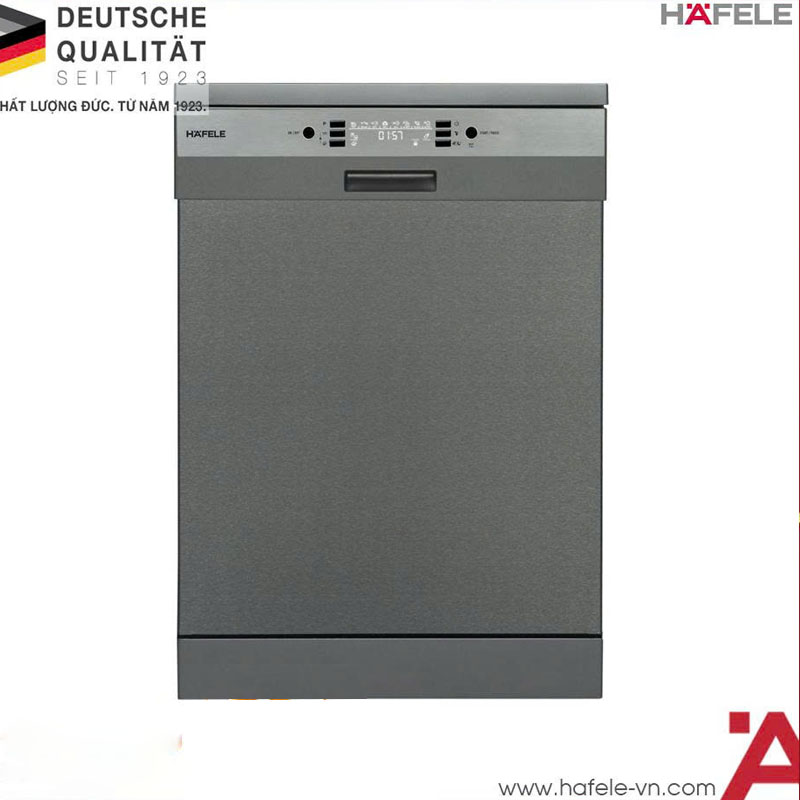 Máy rửa bát Hafele HDW-HI60C 533.23.120 thiết kế âm bán phần hiện đại