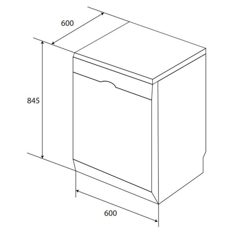 Thông Số Kỹ Thuật Máy Rửa Chén KAFF S906TFT