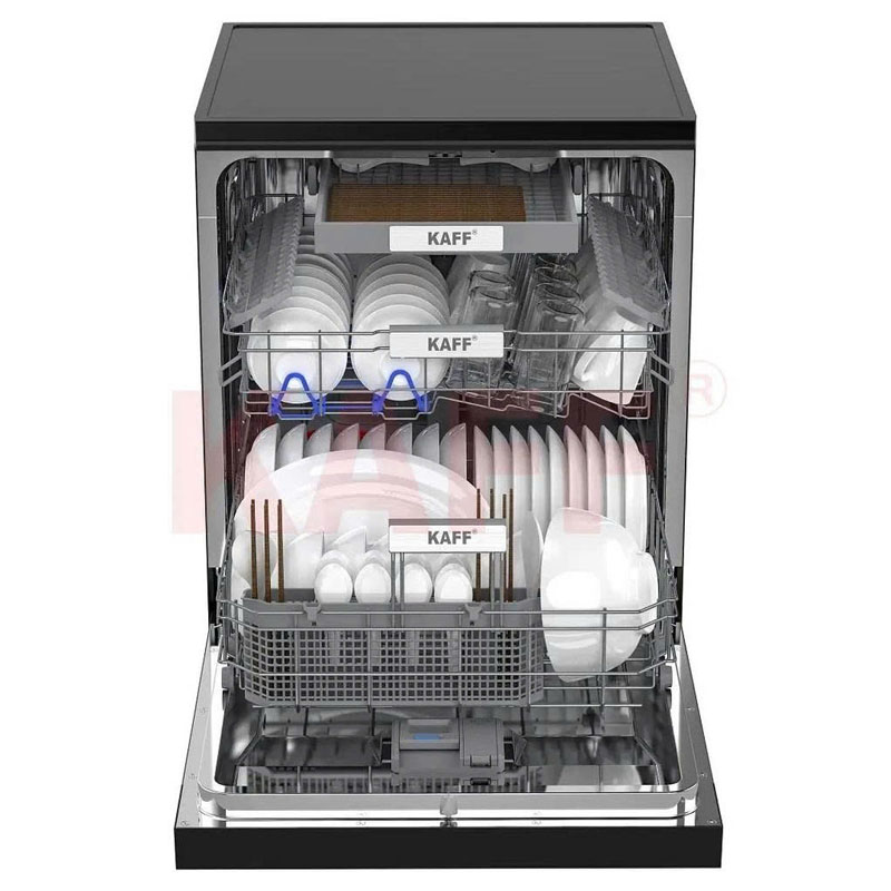 Máy rửa chén KAFF SBL775B New Plus dung tích lớn 17 bộ đồ ăn Châu Âu