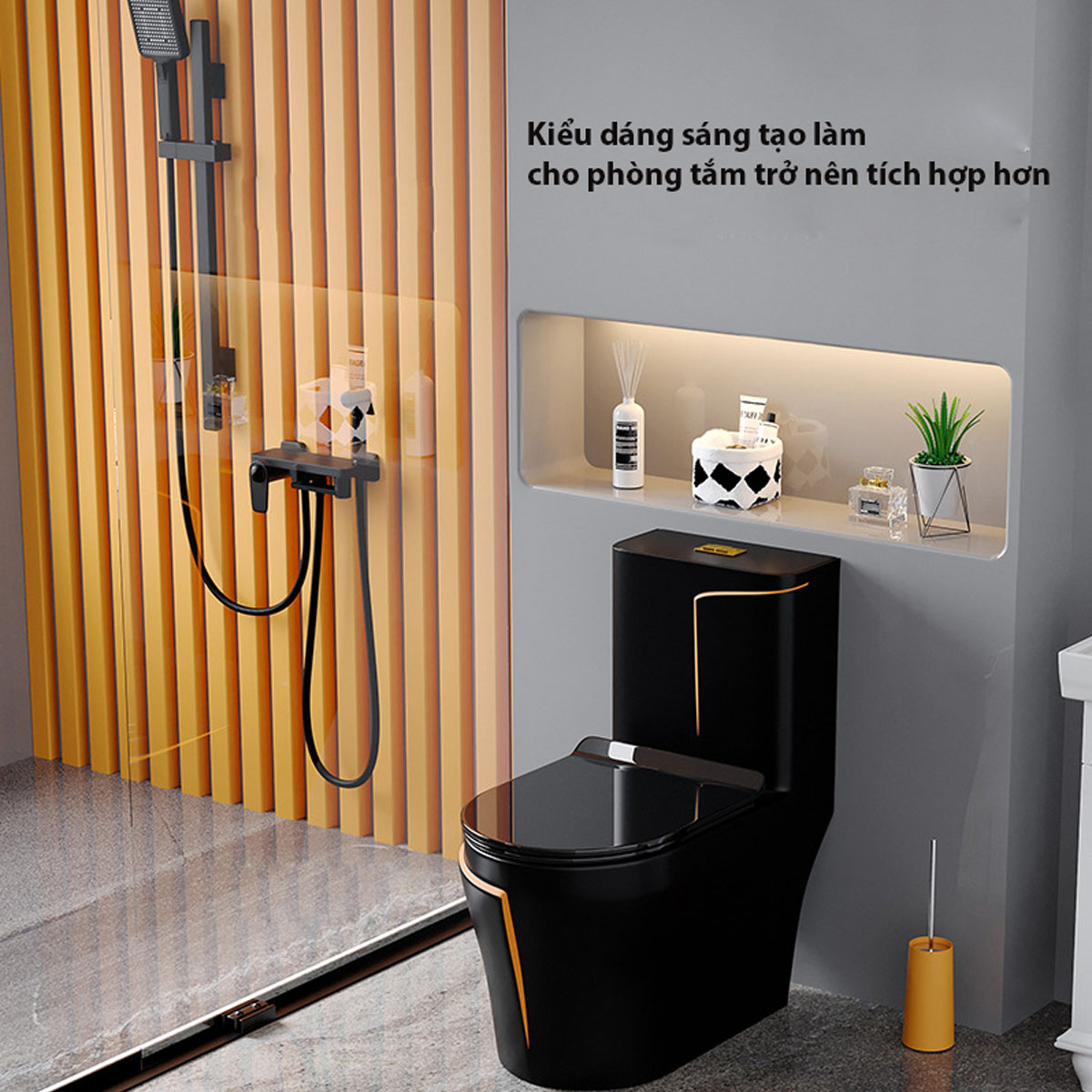 Men sứ Nano tuyết phủ trên bàn cầu SKL R 6090B giúp chống bám bẩn và kháng khuẩn hiệu quả.