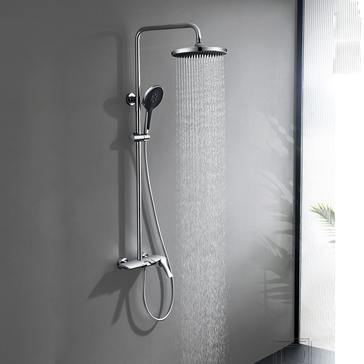 Sen tắm cây RUHGERLUX S3006 - Chế độ tắm đa năng, mạ 4 lớp bền bỉ