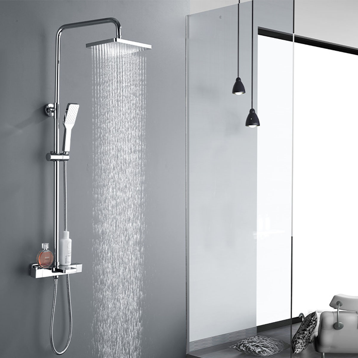 Sen tắm nóng lạnh CB97, áp lực nước mạnh, mạ Chrome 5 lớp