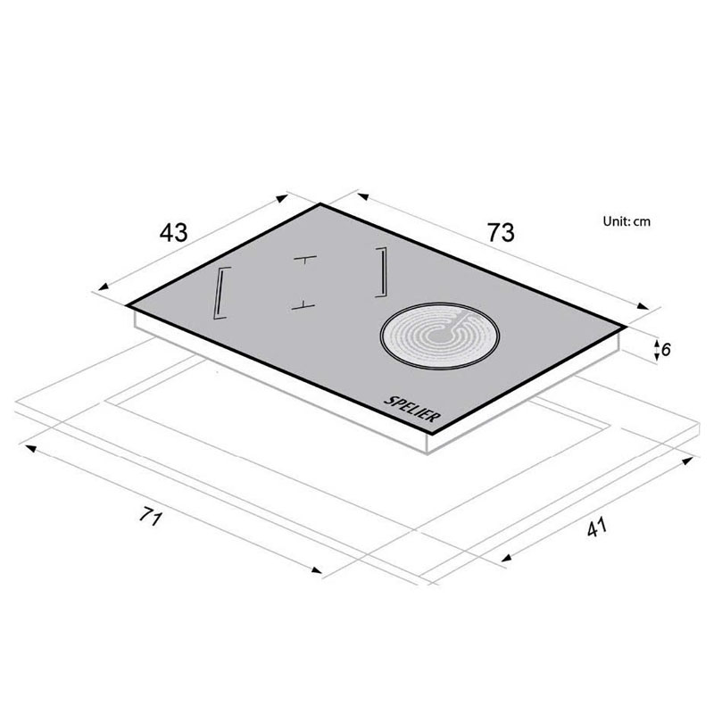 hông Số Kỹ Thuật Bếp SPE IC 938 EG