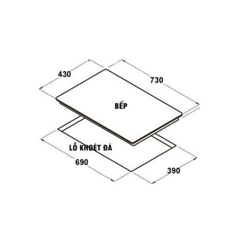 Thông Số Kỹ Thuật Bếp từ đôi Canzy CZ-MLDB88I