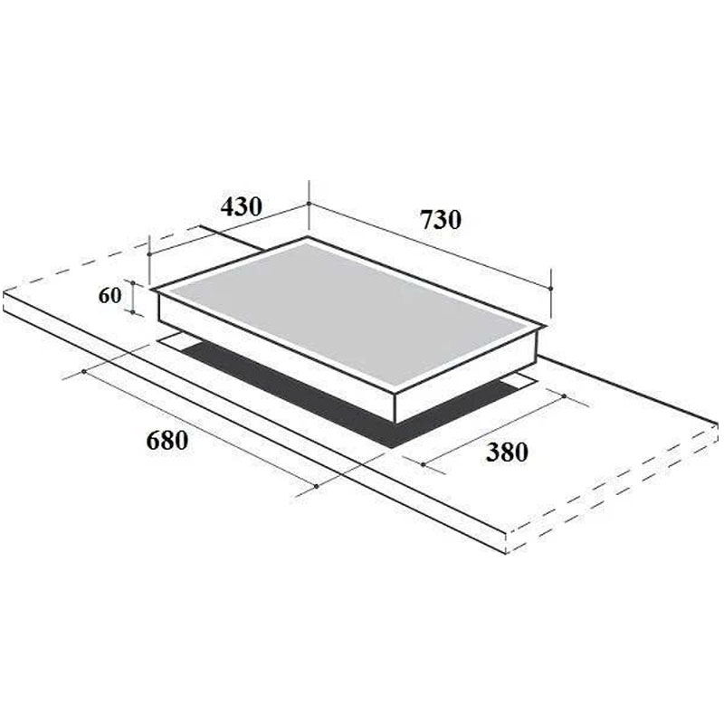Thông Số Kỹ Thuật Bếp từ đôi Canzy CZ-ML86A
