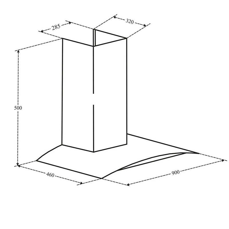 Thông Số Kỹ Thuật Máy Hút Mùi Eurosun EH-90K06