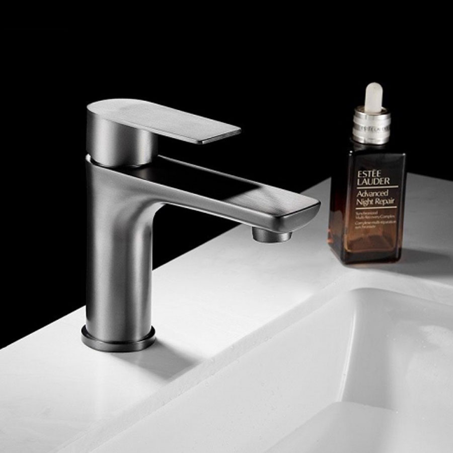 Vòi lavabo màu xám FTF36 – Chất liệu inox 304 chống gỉ, thiết kế sang trọng
