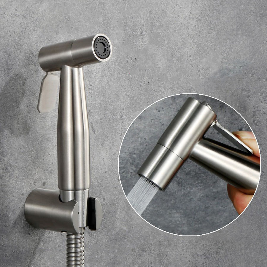 Xịt vệ sinh inox 304 SKL02 – Áp lực mạnh, dễ sử dụng, phù hợp mọi không gian phòng tắm
