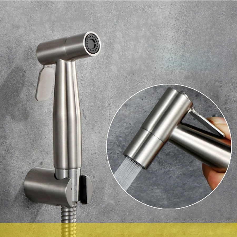 Xịt vệ sinh inox 304 SKL16 – Áp lực nước mạnh, tiện lợi, phù hợp mọi không gian