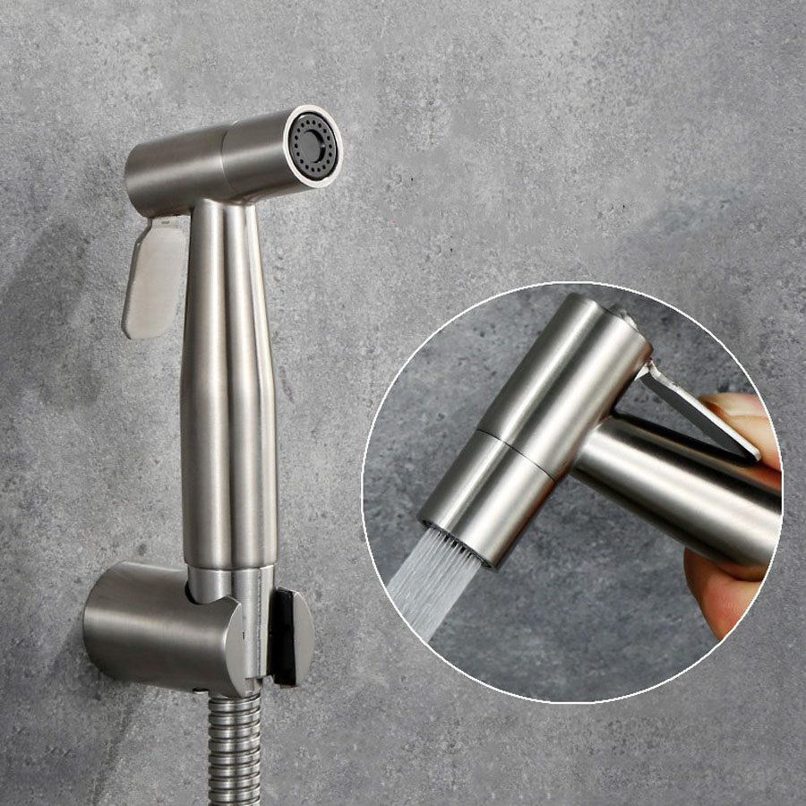 Vòi xịt vệ sinh inox 304 RG083 - Áp lực nước mạnh, chống gỉ sét