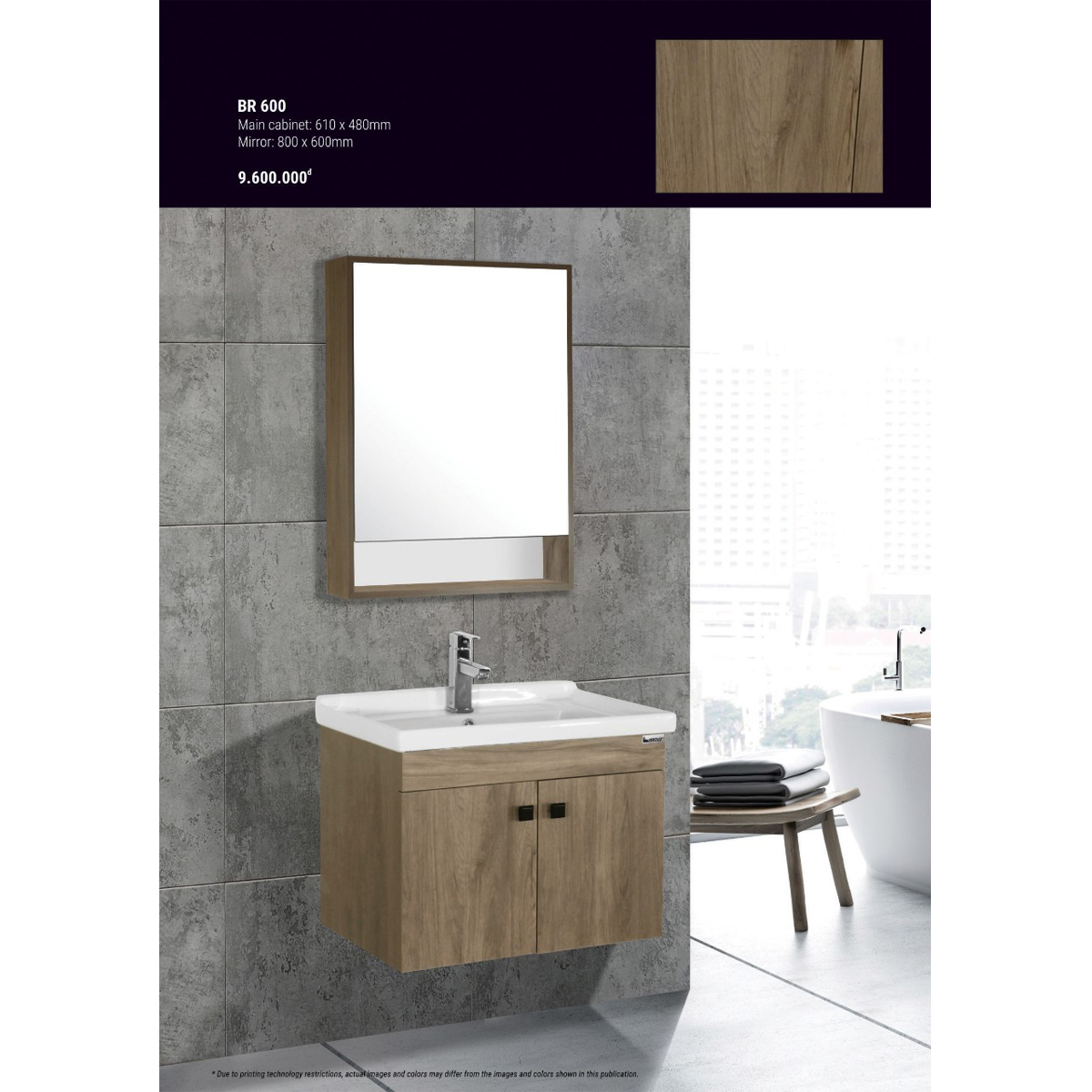 Tủ Chậu Lavabo BR 600