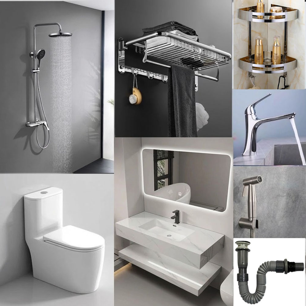 Bộ Combo Phòng Tắm CB688 – Sang Trọng, Hiện Đại & Tiện Nghi