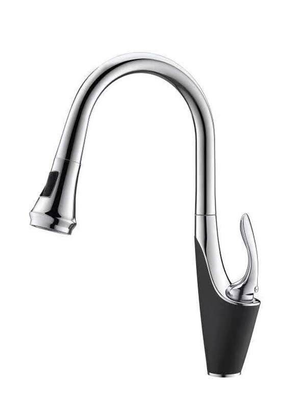 Vòi Rửa Bát Dây Rút Nóng Lạnh VC 003LUX