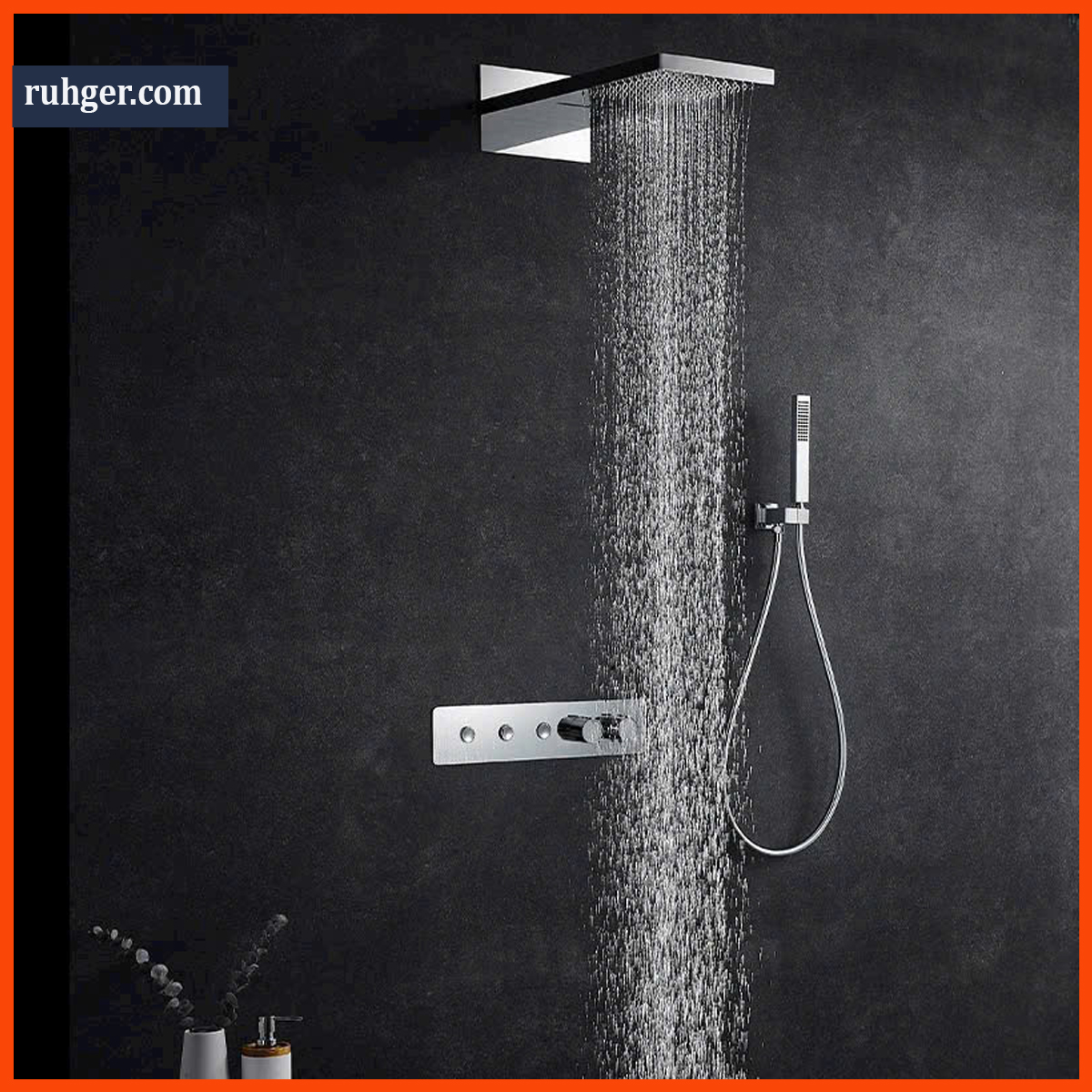 Vòi Sen Tắm Âm Tường K06006 – Thiết Kế Ẩn Tường Hiện Đại, Công Nghệ Ý Cao Cấp