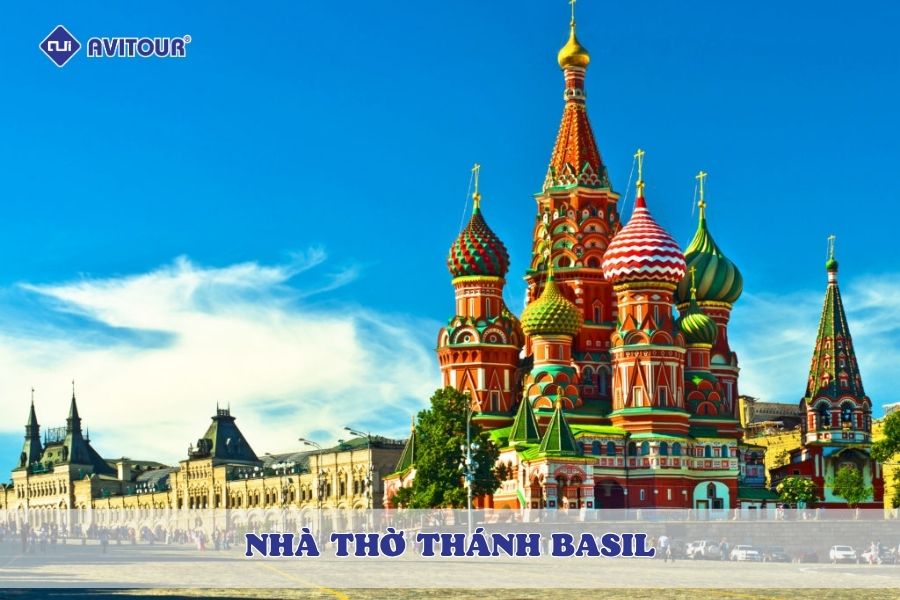 Bản hòa tấu giữa kiến trúc và thần học tại nhà thờ Thánh Basil