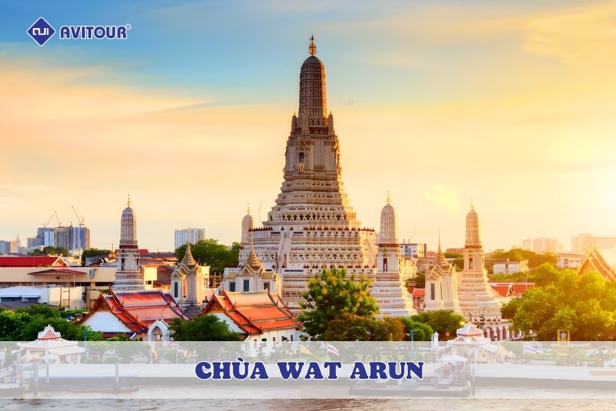 Chùa Wat Arun - Tuyệt tác kiến trúc cổ kính bên dòng sông Chao Phraya