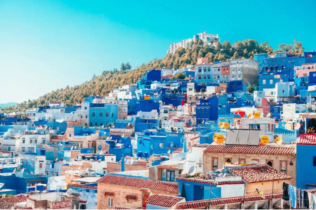 Thành phố Chefchaouen, Maroc – Viên ngọc xanh của lục địa đen | Du lịch  Hàng không