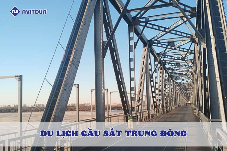 Cầu sắt Trung Đông - vẻ đẹp hàng trăm năm tuổi ở Cáp Nhĩ Tân