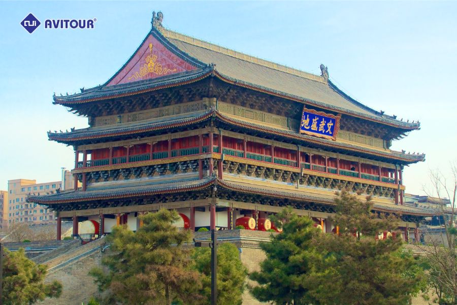 Check-in quảng trường lầu Chuông lầu Trống: Trái tim sôi động của Tây An