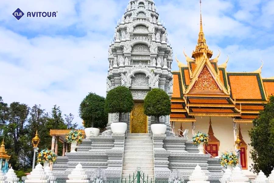 Chùa Vàng Bạc - Nơi lưu giữ những báu vật vô giá của vương triều Khmer