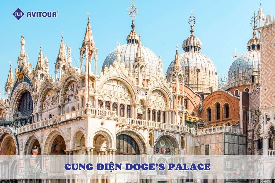 Cung điện Doge’s Palace - Biểu tượng quyền lực giữa lòng Venice