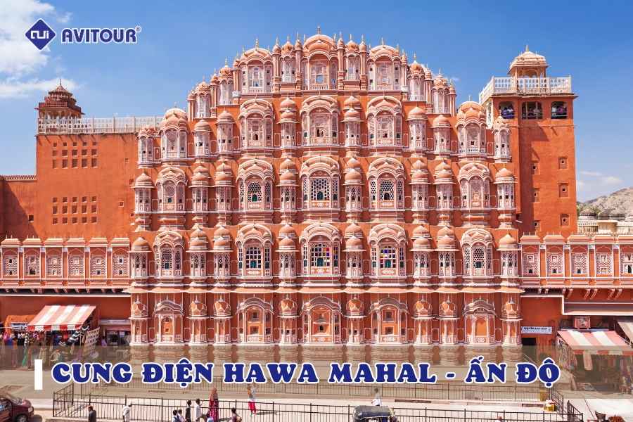 Cung điện Hawa Mahal - Kiệt tác kiến trúc Ấn Độ