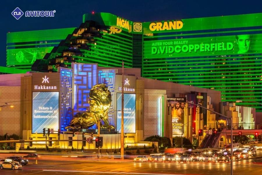 Đại lộ Las Vegas: Điểm đến sôi động giữa lòng thành phố không ngủ
