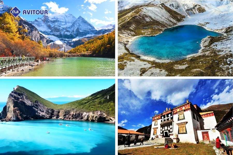 Đạo Thành - Á Đinh: Vùng đất thiên đường giữa cao nguyên Tứ Xuyên