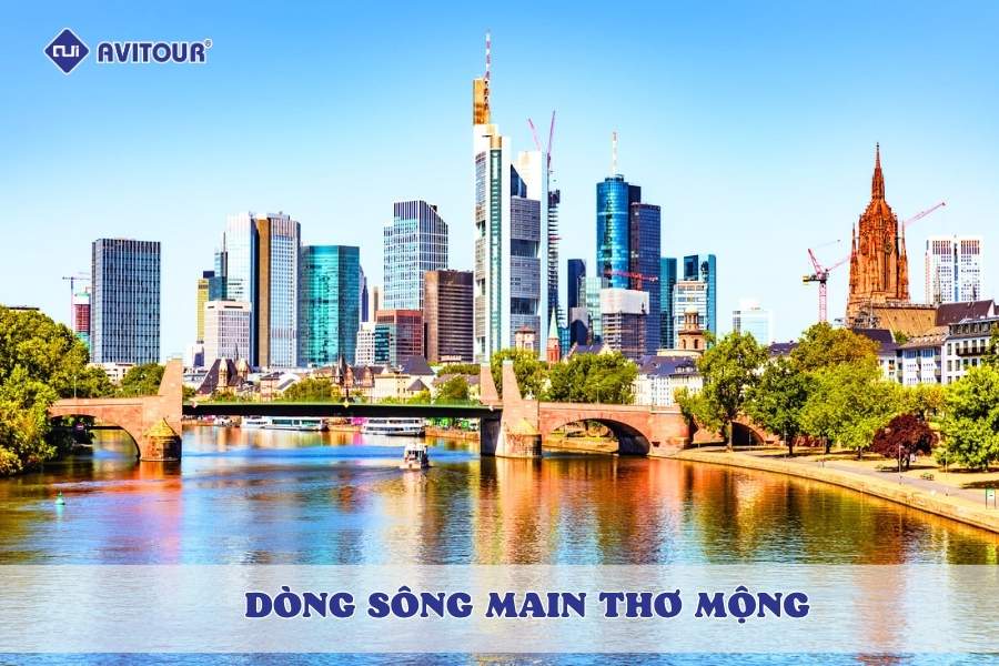 Dòng sông Main thơ mộng - Vẻ đẹp yên bình giữa lòng Frankfurt